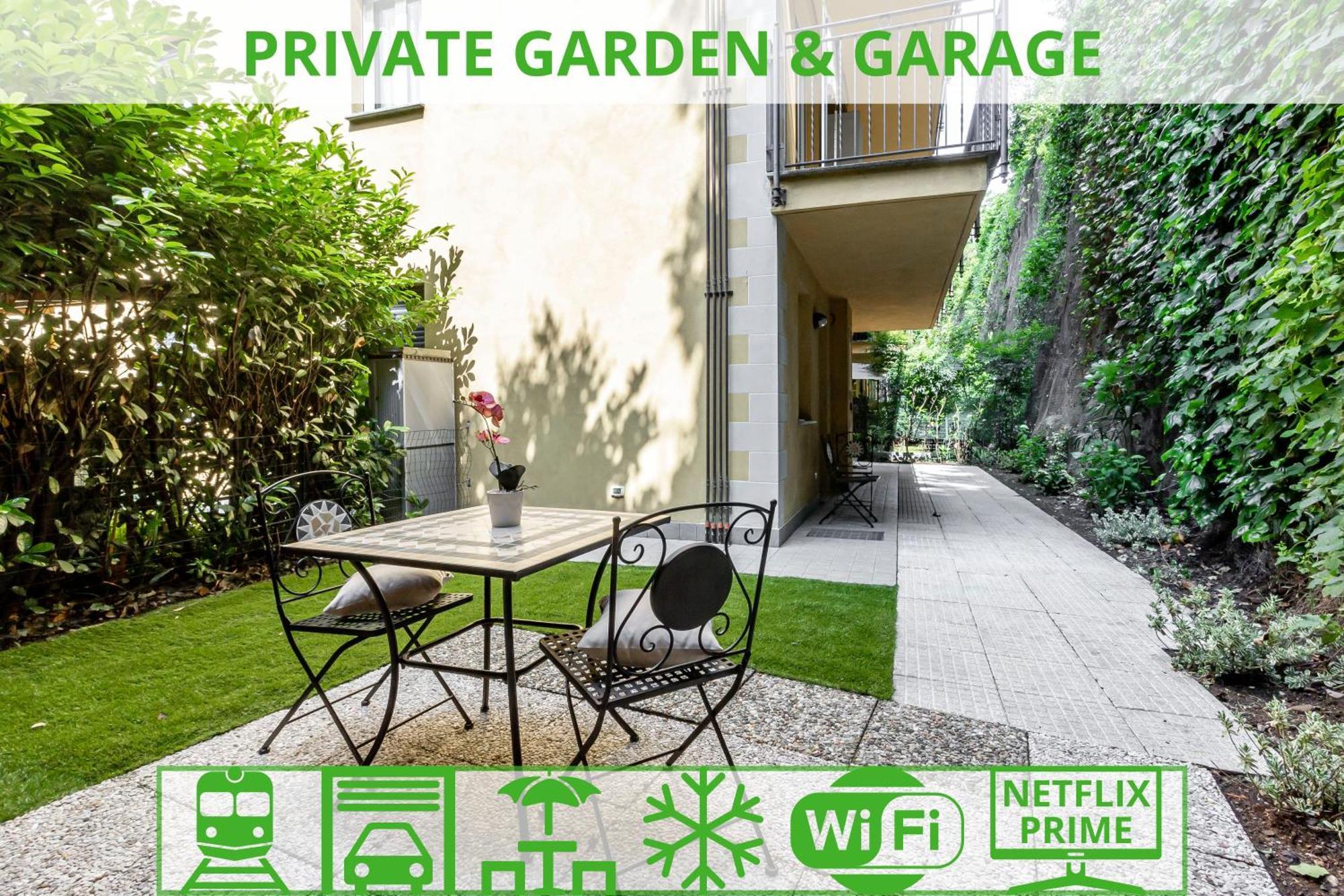 Appartement Private Garden & Garage - Self Check-In & Remote Access à Côme Extérieur photo